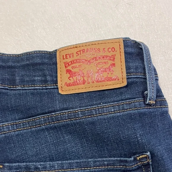 Levi's Dark Blue Women's Skinny Jeans size 12 - Picture 9 of 11